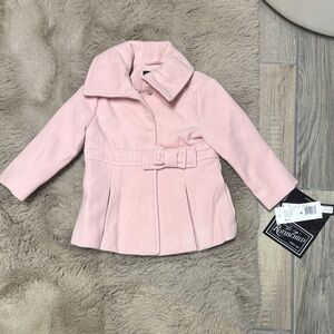 Rothschild Pink Pea Coat for Kids